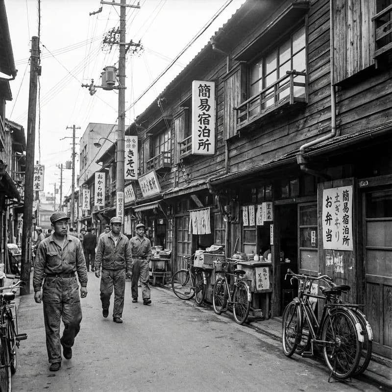 あいりん地区(釜ヶ崎)