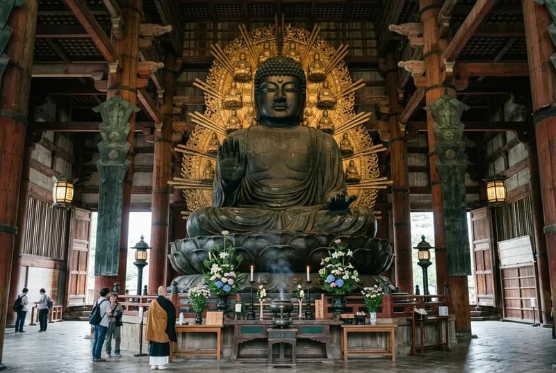 奈良の大仏(東大寺盧舎那仏像)